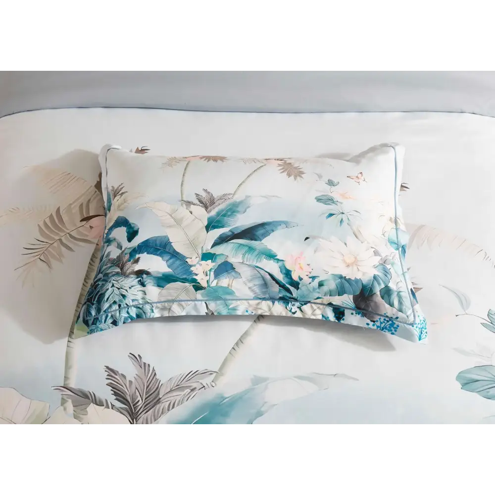 Tropical Quilt Cover Set - Super King Size - Home & Garden > Bedding