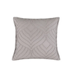 TUFTED MICROFIBRE SUPER SOFT CUSHION COVER-BEIGE - Home & Garden > Bedding