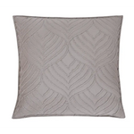 TUFTED MICROFIBRE SUPER SOFT EUROPEAN PILLOWCASE-BEIGE - Home & Garden > Bedding