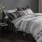 Tugo Reversible Super King Size Quilt/Duvet Cover Set - Home & Garden > Bedding
