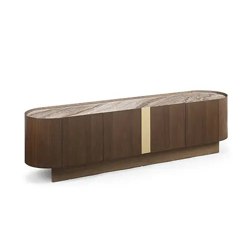TV Cabinet MDF Board Melamine Interior Storage Entertainment Unit - Furniture > Living Room > TV Units
