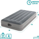 Twin Dura-Beam Prestige Air Bed Built-In USB Electric Pump for Easy Inflation and Deflation - Furniture > Mattresses