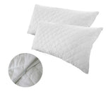 Twin Pack Quilted King Pillow Protectors - Home & Garden > Bedding