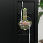 Two-Door Metal Short Cabinet Shelf Storage for Home Office Gym - Furniture > Office