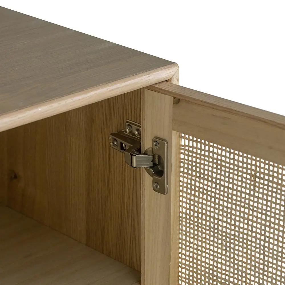 TWO DOOR RATTAN CABINET - Furniture > Dining > Buffets & Sideboards