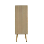 TWO DOOR RATTAN CABINET - Furniture > Dining > Buffets & Sideboards