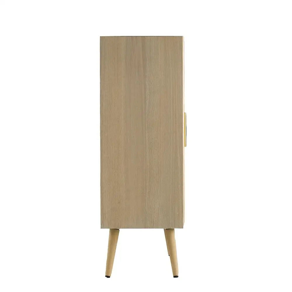 TWO DOOR RATTAN CABINET - Furniture > Dining > Buffets & Sideboards
