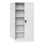 Two-Door Shelf Office Gym Filing Storage Locker Cabinet Safe - Furniture > Office