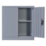 Two-Door Shelf Office Gym Filing Storage Locker Cabinet Safe - Furniture > Office