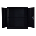 Two-Door Shelf Office Gym Filing Storage Locker Cabinet Safe - Furniture > Office