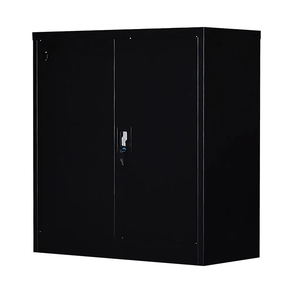 Two-Door Shelf Office Gym Filing Storage Locker Cabinet Safe - Furniture > Office