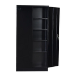 Two-Door Shelf Office Gym Filing Storage Locker Cabinet Safe - Furniture > Office