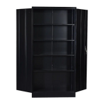 Two-Door Shelf Office Gym Filing Storage Locker Cabinet Safe - Furniture > Office