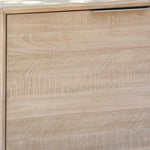 Tyler 166cm Buffet Table 2 Door 3 Drawer Solid Acacia Timber Brushed Smoke - Furniture > Living Room