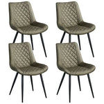 Tyler Fabric Chair (Set of 4) - Olive Green - Furniture > Dining > Kitchen & Dining Chairs