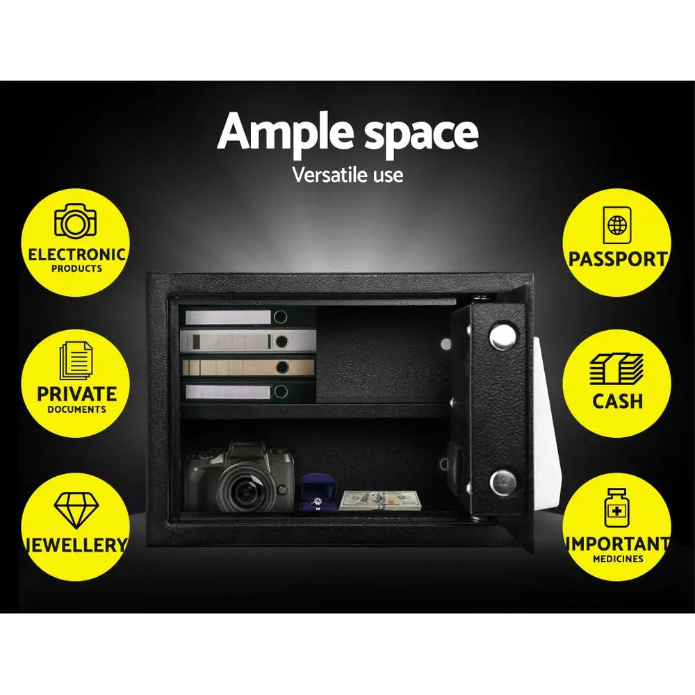 UL-TECH Security Safe Box 16L - Home & Garden > Storage