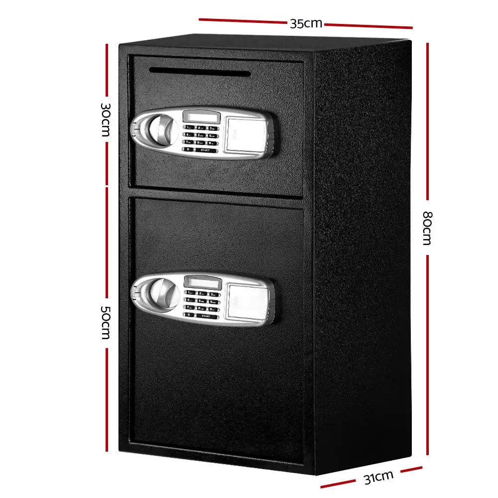 UL-TECH Security Safe Box Double Door - Home & Garden > Storage