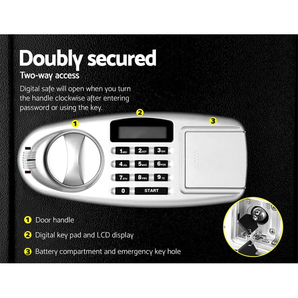 UL-TECH Security Safe Box LCD Display - Home & Garden > Storage