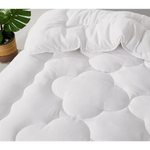 Ultra-Warm Bamboo-Blend Winter Quilt 500GSM - Hypoallergenic Breathable & Dust-Mite Resistant Quilt - Home & Garden >