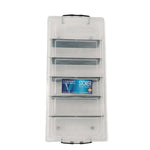 Under Bed 6 Compartment Storer with Wheels 27L Container Tub Storage Unit - Home & Garden > Storage
