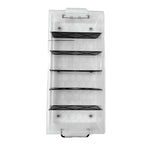 Under Bed 6 Compartment Storer with Wheels 27L Container Tub Storage Unit - Home & Garden > Storage