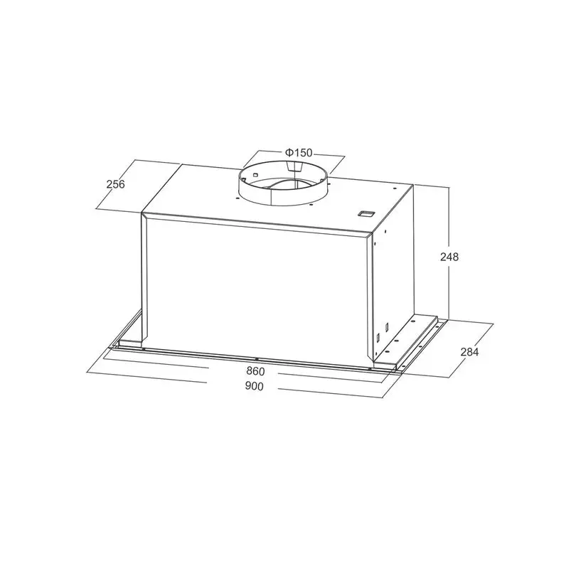Undermount Rangehood 90cm - Appliances > Kitchen Appliances