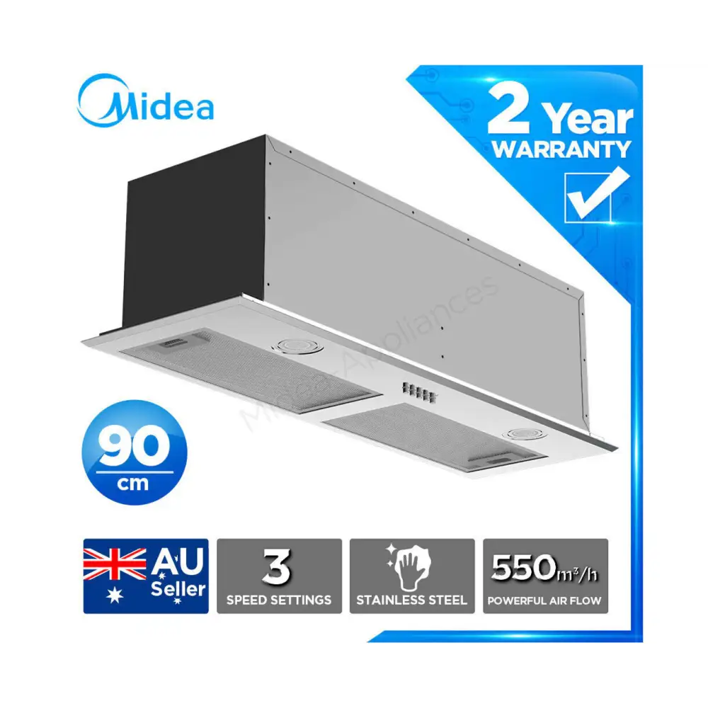 Undermount Rangehood 90cm - Appliances > Kitchen Appliances