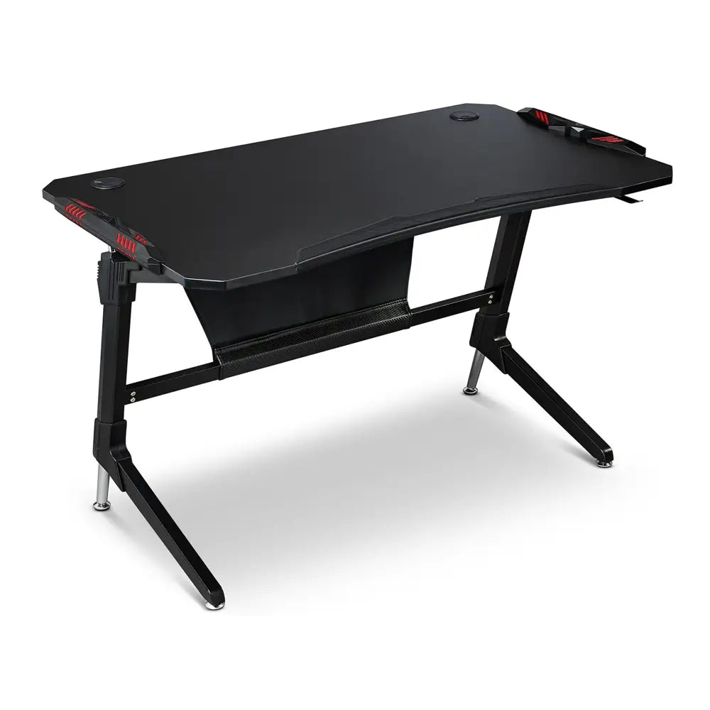 Unigamer RGB Gaming Desk in Black - Furniture > Office