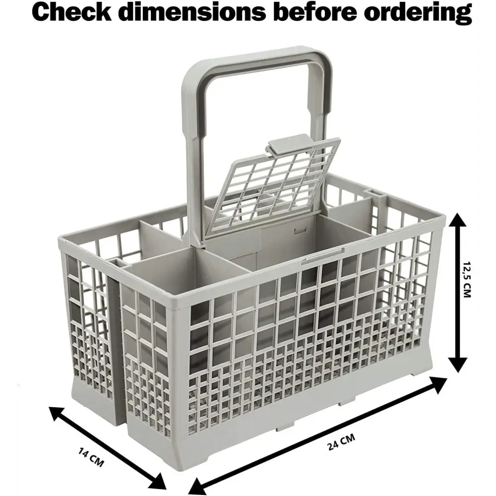 Universal Dishwasher Cutlery Basket (24 x 14 x 12 cm) - Home & Garden > Kitchenware