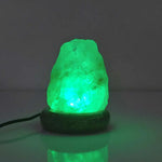 USB Colour Changing Salt Himalayan Lamp - Natural Shape Pink Rock LED Light - Home & Garden > Lighting > Table Lamps