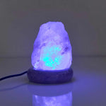 USB Colour Changing Salt Himalayan Lamp - Natural Shape Pink Rock LED Light - Home & Garden > Lighting > Table Lamps