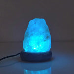 USB Colour Changing Salt Himalayan Lamp - Natural Shape Pink Rock LED Light - Home & Garden > Lighting > Table Lamps