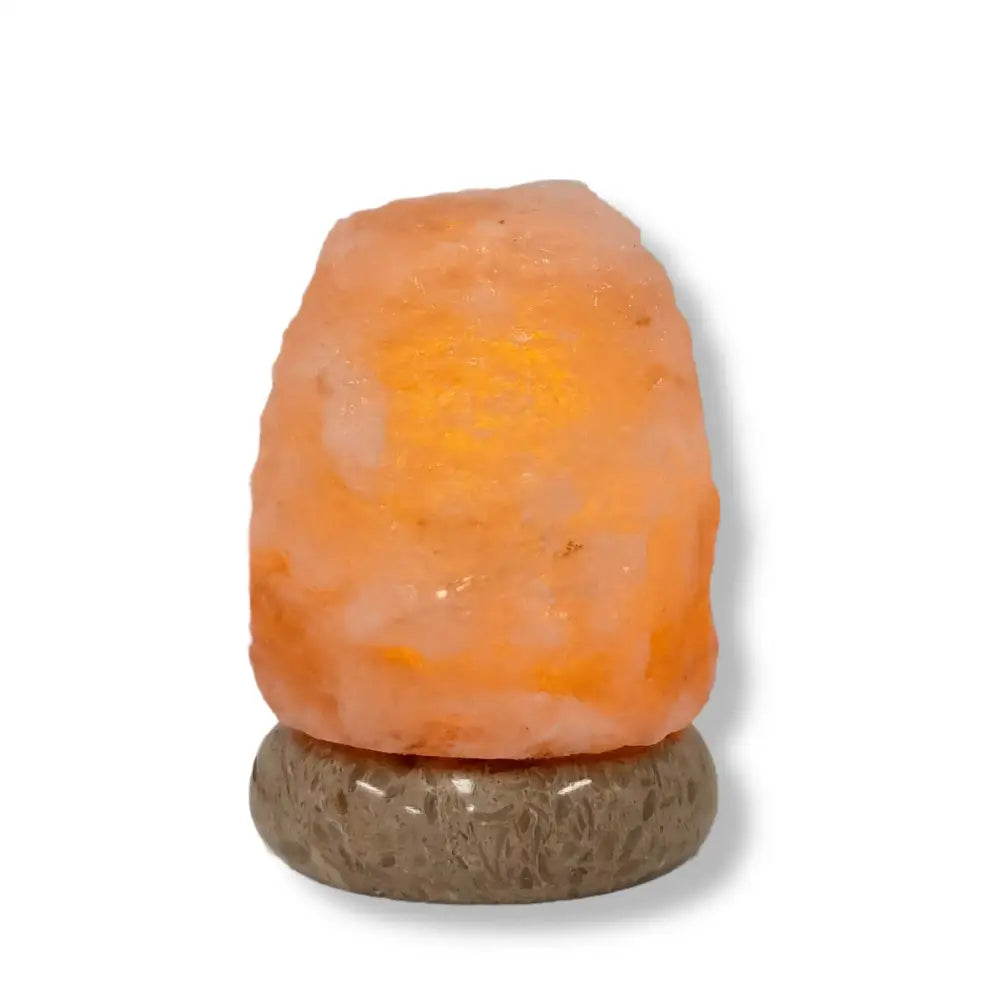 USB Colour Changing Salt Himalayan Lamp - Natural Shape Pink Rock LED Light - Home & Garden > Lighting > Table Lamps