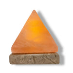 USB Colour Changing Salt Himalayan Lamp - Pyramid Shape Pink Rock LED Light - Home & Garden > Lighting