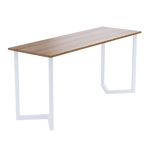 V Shaped Table Bench Desk Legs Retro Industrial Design Fully Welded - White - Furniture > Office