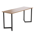 V Shaped Table Bench Desk Legs Retro Industrial Design Fully Welded - Black - Furniture > Office
