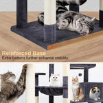 VaKa 143cm Cat Tree Scratching Post Scratcher Tower Condo House Furniture Wood - Pet Care > Cat Supplies > Cat