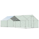 VaKa 3x6x1.95m Metal Walk-in Chicken Coop Rabbit Hutch Cage Hen House Chook Au - Pet Care > Coops & Hutches > Small