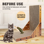VaKa Cat Scratch Pad Cardboard Kitten Cat Scratcher Scratching Board Scatch Toy - Pet Care > Cat Supplies > Cat