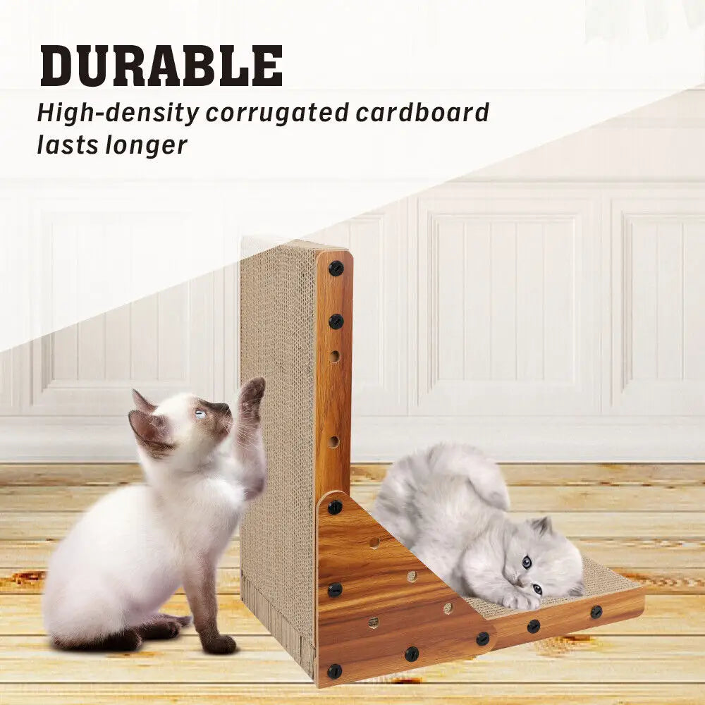 VaKa Cat Scratch Pad Cardboard Kitten Cat Scratcher Scratching Board Scatch Toy - Pet Care > Cat Supplies > Cat