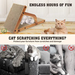 VaKa Cat Scratching Scratcher Board Cat Tree Pad Lounge Toy Corrugated Cardboard - Pet Care > Cat Supplies > Cat