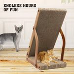 VaKa Cat Scratching Scratcher Board Cat Tree Pad Lounge Toy Corrugated Cardboard - Pet Care > Cat Supplies > Cat
