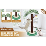 VaKa Cat Tree Scratching Post Large Palm Tree Cat Post Dangling Balls Cat Toy - Pet Care > Cat Supplies > Cat