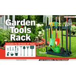 VaKa Garden Farm Shed Garage Tools Storage Rack Handles Organizer Holder - Home & Garden > Garden Furniture
