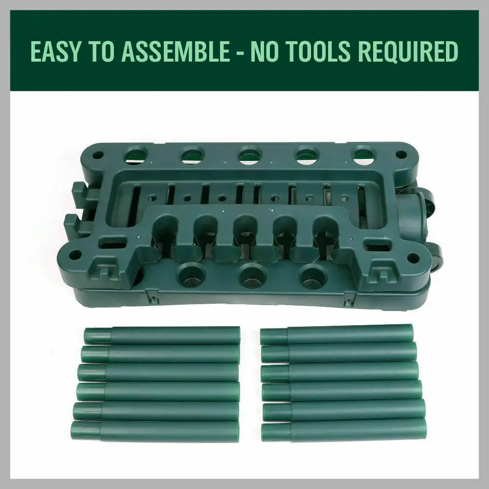 VaKa Garden Farm Shed Garage Tools Storage Rack Handles Organizer Holder - Home & Garden > Garden Furniture
