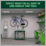 VaKa Garden Farm Shed Garage Tools Storage Rack Handles Organizer Holder - Home & Garden > Garden Furniture
