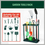 VaKa Garden Farm Shed Garage Tools Storage Rack Handles Organizer Holder - Home & Garden > Garden Furniture