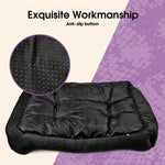 Vaka Navy Dog Bed Pet Cat Calming Floor Mat Sleeping Cave Washable Extra Large 29704 - Pet Care > Dog Supplies > Dog
