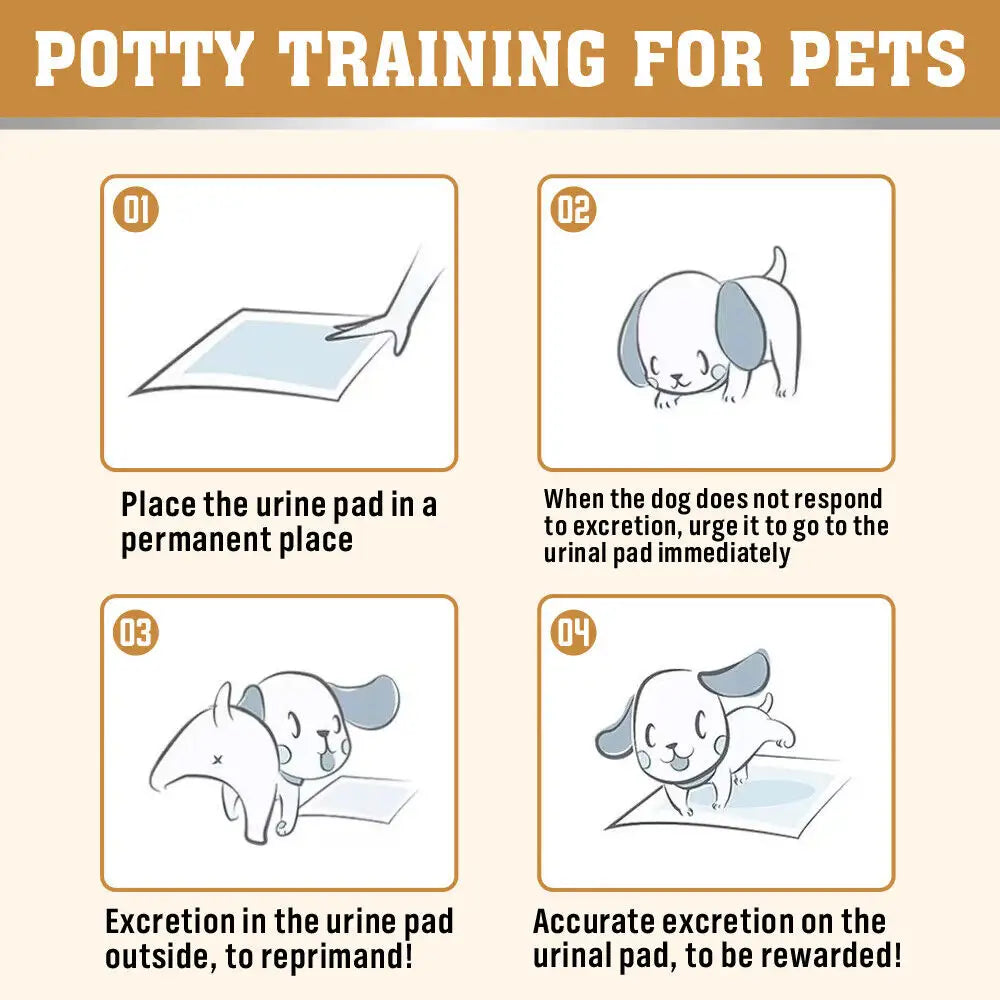 VaKa Pet Training Pad 400 Puppy Pads Toilet Pee Indoor Absorbent 60x60cm Dog - Pet Care > Dog Supplies > Dog Training