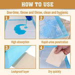 VaKa Pet Training Pad 400 Puppy Pads Toilet Pee Indoor Absorbent 60x60cm Dog - Pet Care > Dog Supplies > Dog Training